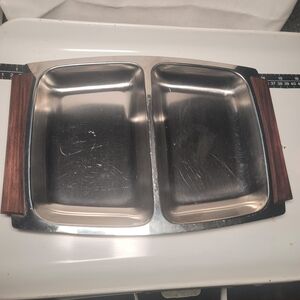VTG. KIH Stainless Steel Serving Tray. (1)